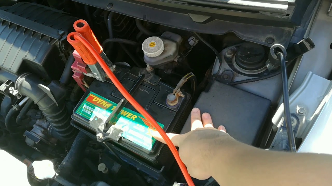 How to remove jumper cables