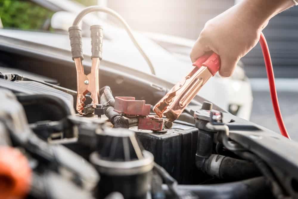 How to remove jumper cables